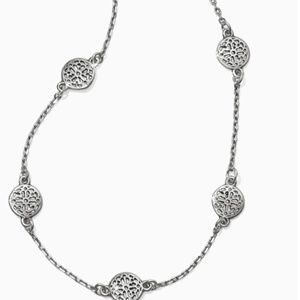 BRAND NEW Brighton Ferrara Petite Collar Necklace, Silver
